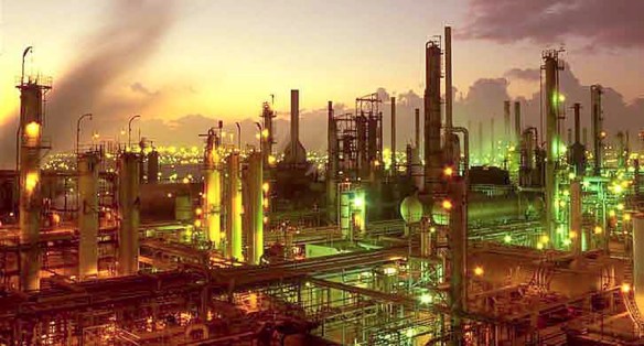 Oil Refinery crop